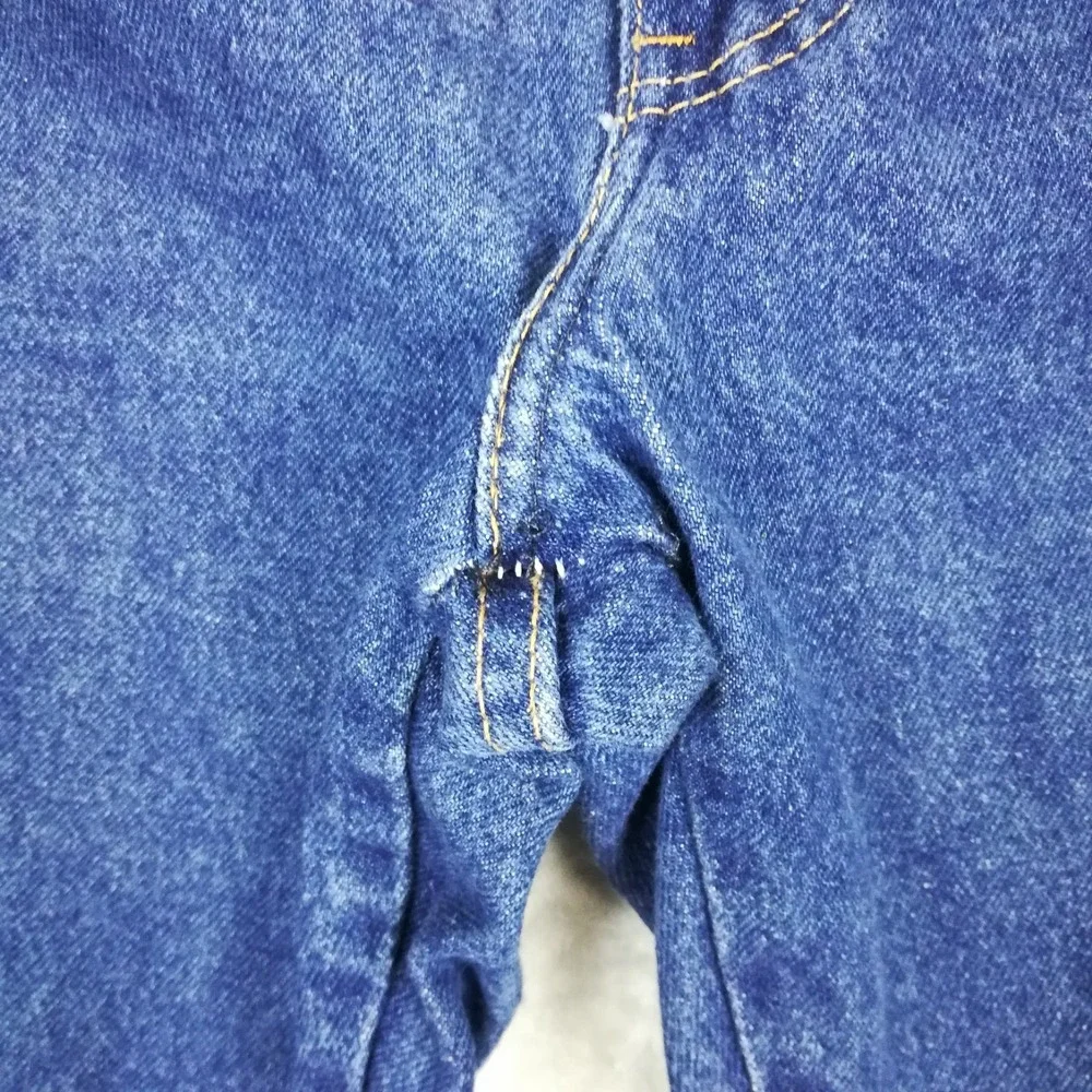 Dickies Mens Jeans 5 Pocket Work Straight Leg Blue Denim Indigo Wash 42x32‎